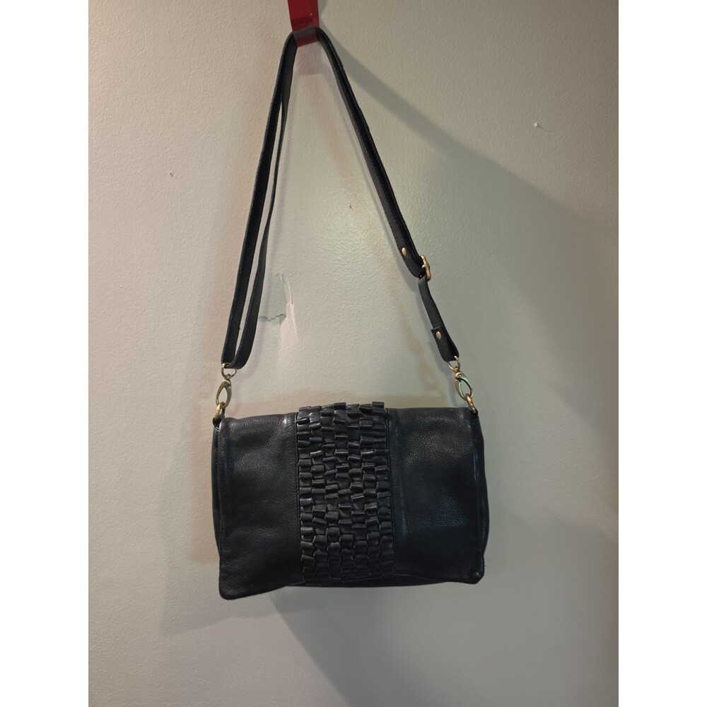 Milo Genuine Black Soft Leather Crossbody Bag Stylish Functional